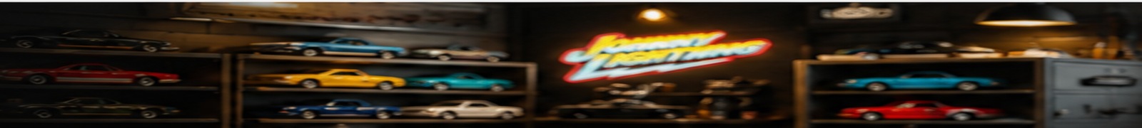 Johnny Lightning collector garage